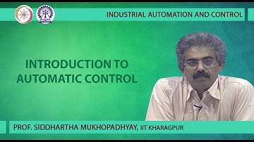 Introduction to Automatic Control