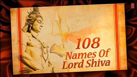 108 Names of Lord Shiva शिव जी के १०८ नाम By Anuradha Paudwal  with Hindi, English Lyrics I Lyrical