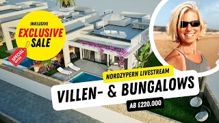 ⦿ IMMOBILIEN NORDZYPERN LIVESTREAM - Villen & Bungalows zum Apartmentpreis ab £220.000 🤩 (13.5.24)