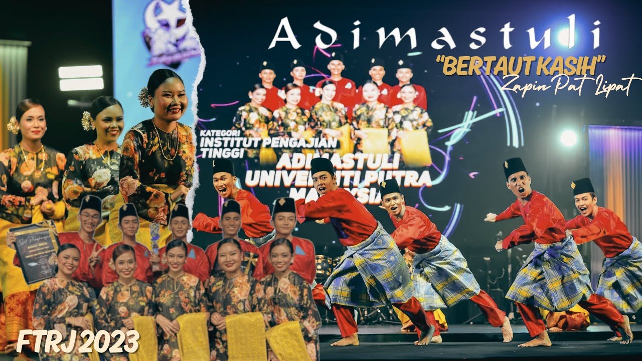 [FTRJ 2023] Festival Tari Rakyat Johor 2023: Naib Johan Zapin Pat Lipat | ADIMASTULI UPM (LIVE VER.)