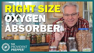 What Size Oxygen Absorber Should You Use in a Glass Jar?