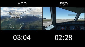 Microsoft Flight Simulator 2020 - HDD vs SSD - Loading Screen Time / Load Time