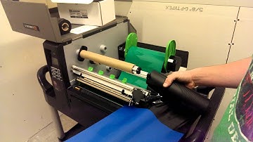 LabelTac 9 Ribbon Loading Tutorial