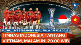 Jadwal Live Streaming Timnas Indonesia Vs Vietnam, Final Piala AFF U23 Malam Ini 20.00 WIB