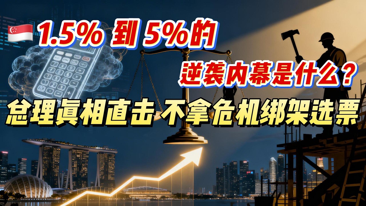 影射新加坡大选时机是“阴谋”？黄循财总理公开反驳！新加坡的2025“经济奇迹”是算出来的还是干出来的｜新加坡政经