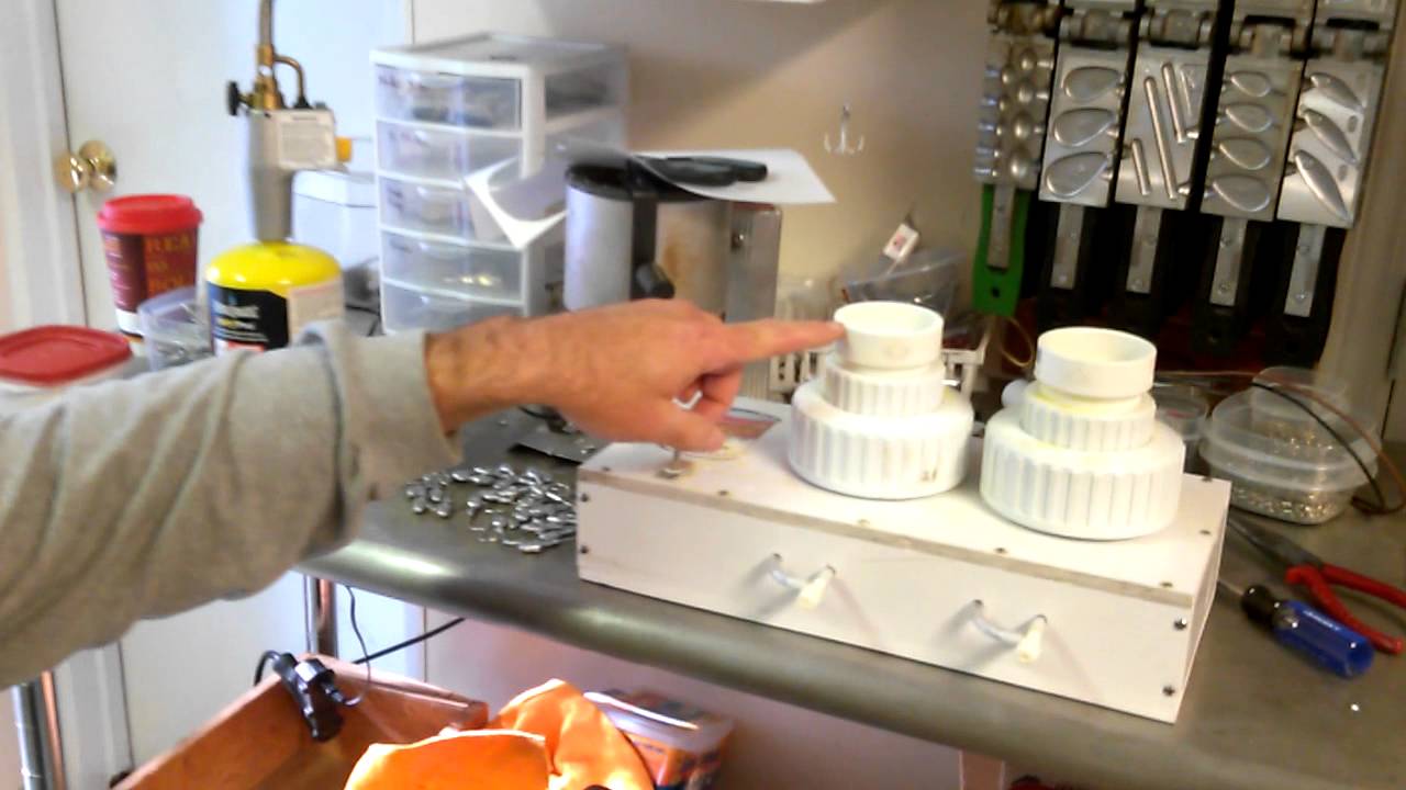 Fluid Bed Jig Head Painting In Action Striper Soup YouTube