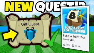 UPDATE ITEMS & QUESTS!! (Confirmed) | Build a boat for Treasure ROBLOX