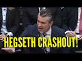 Hegseth CRASHES OUT In Congressional Testimony!