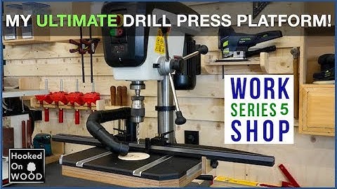 My Ultimate Drill Press Table with Amazing ideas you will build in your next Drill Press Table!