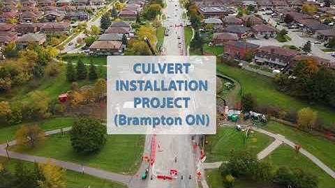 Here is our video of the recent CULVERT INSTALLATION PROJECT that we did for an engineering firm. 🎥