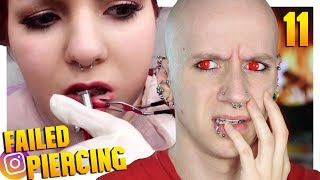 Reacting To Terrible Piercing Fails On Instagram | Piercings Gone Wrong 11 | Roly Reacts