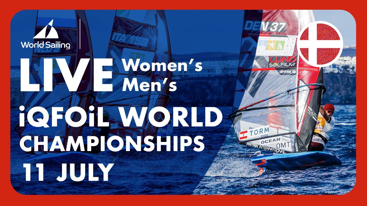 ⁣LIVE iQFOiL World Championships - 11 JULY