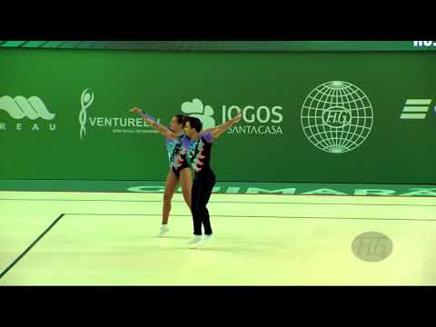 Azerbaijan (AZE) - 2018 Aerobic Worlds, Guimaraes (POR) - Mixed Pair Qualifications