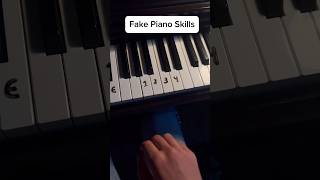 (Fake Piano Skills) #piano #pianotutorial #pianolessons #skills #tips #tutorial #lesson