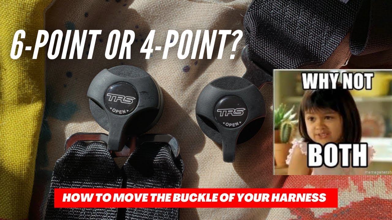 How to convert your 6-point harnesses to work as both 4-point and 6-point