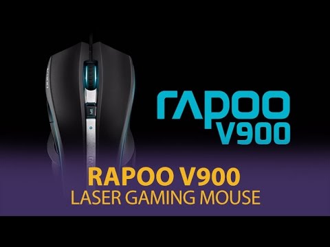 Rapoo V900 Laser Gaming Mouse - Mwave.com.au