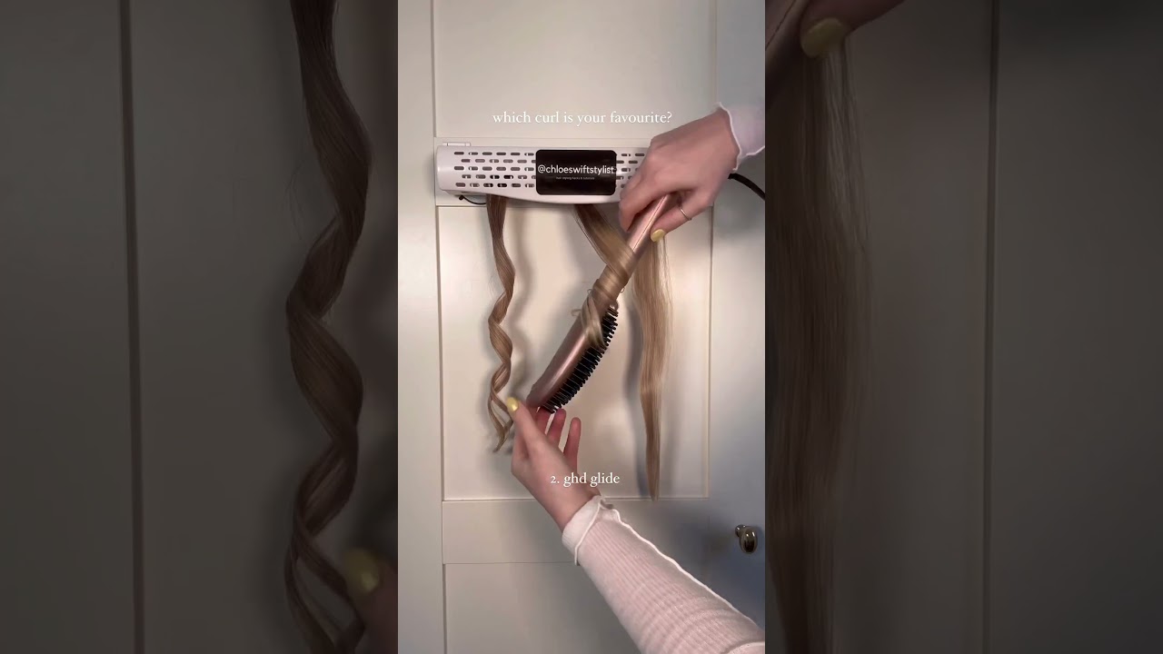 Which curl is your favourite? ghd platinum+, glide or max? Flat Iron Curls 