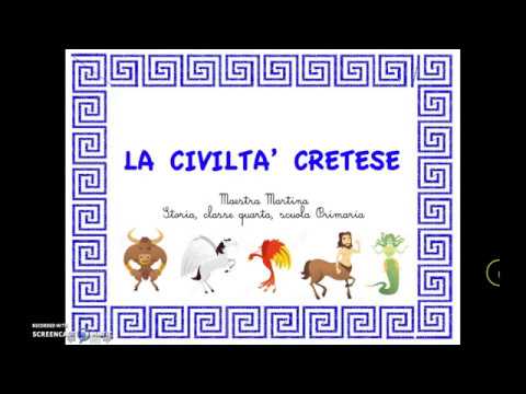 La Civilta Cretese Youtube