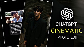 Instagram Trending Chatgpt Photo Editing | Chatgpt Cinematic Photo Editing | Viral Photo Editing