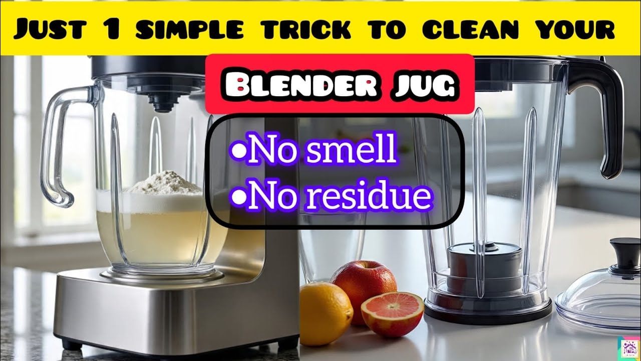 Blender Jug Ki Smell Kaise Khatam Karen| How to Remove Smell From Your Blender| Blender Jug Smell