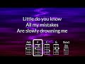 Middle of video