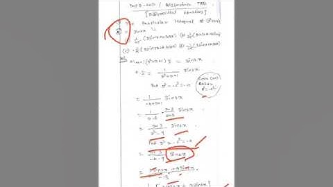 DIFFERENTIAL EQUATIONS TNEB 2010 ASSISTANT ENGINEER (AE) ENGINEERING  MATHS QUESTION AND ANSWERS