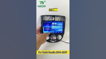 KUNFINE Android Car Stereo DVD GPS Navigation Multimedia Player For Buick Excelle 2004-2007