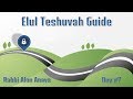 Elul Teshuvah Guide - Day #7 - &#39;Appoint judges&#39; - Rabbi Alon Anava
