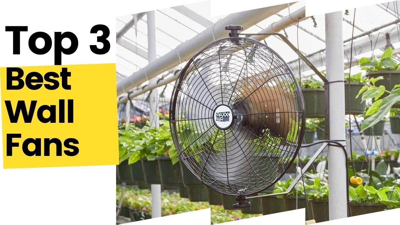 Stay Comfortable and Save Space with These Best Wall Fans!