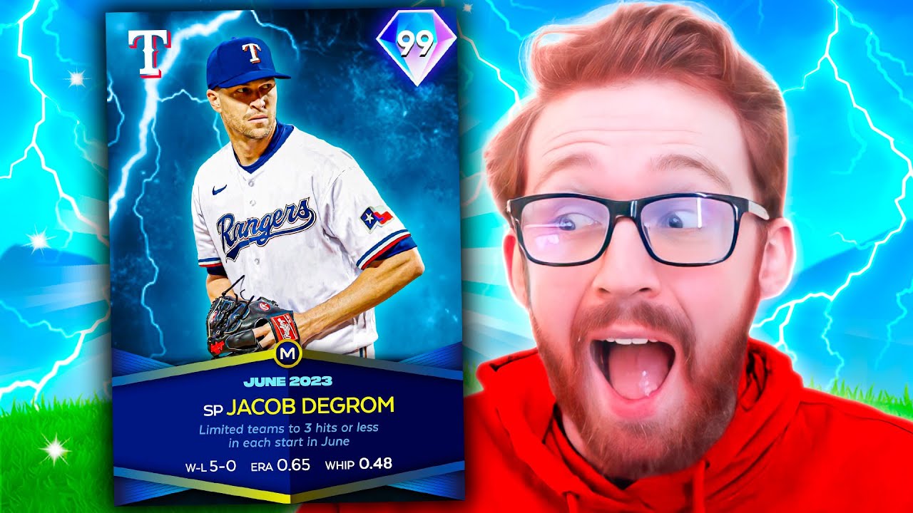 99 Jacob Degrom With The  Rangers Is INSANE!