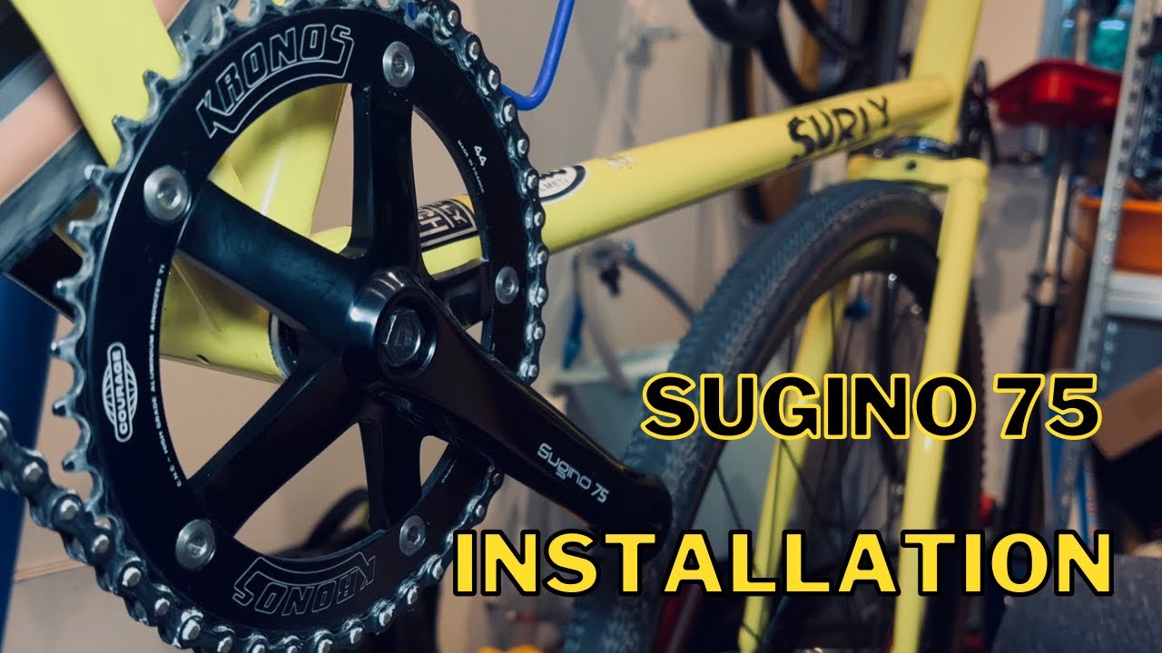 Montage SUGINO 75 sur SURLY STEAMROLLER 🐥