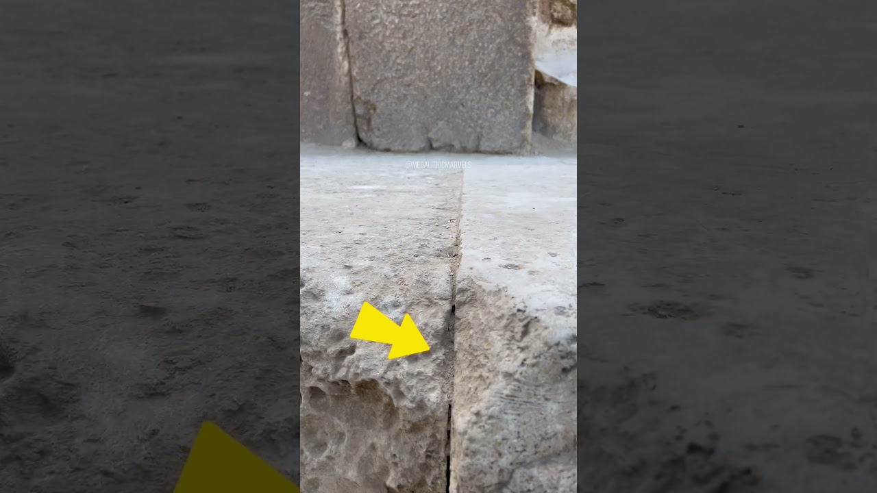 Up Close View of the Great Pyramid’s Mortarless Precision