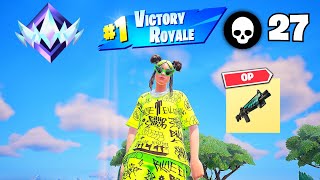 27 Elimination Unreal Zero Build Ranked Duo Win With @ExtaticBT  (Chapter 5 Season 2)