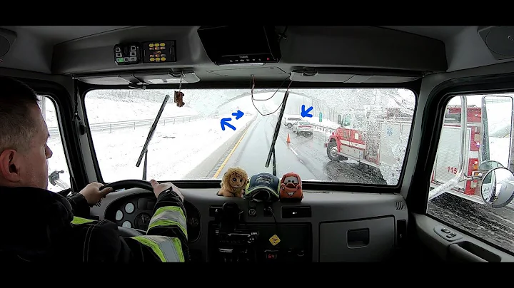 The SnowStorm Hits!!!  Three Vehicle Crash on the ...