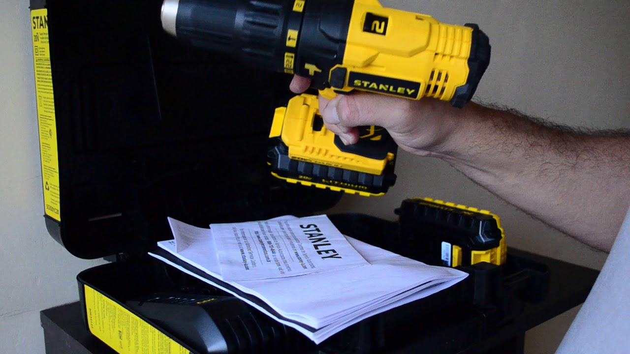 Desempacando Stanley SCH201C2K-B3 - YouTube