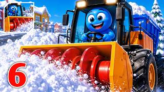 Clean Snow 3D: Collect & Build – Gameplay Walkthrough Part 6 – Building My Dream Ice City! (Android) screenshot 2