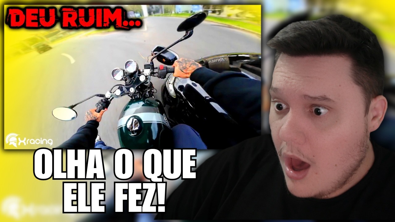 SUSTOS DE MOTO (EP. 245) - Reagindo XRacing Videos