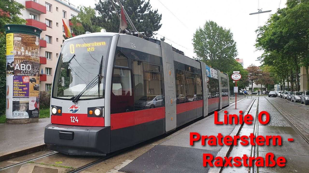 Wien Linie O Praterstern - Raxstraße/Rudolfshügelgasse bis 2.10.2020 (ULF)