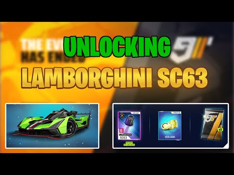 Asphalt 9: Legends - Unlocking Lamborghini SC63 - YouTube