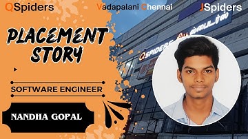 Success story of OUR STUDENTS as a software Engineer  Qspiders vadapalani Chennai.