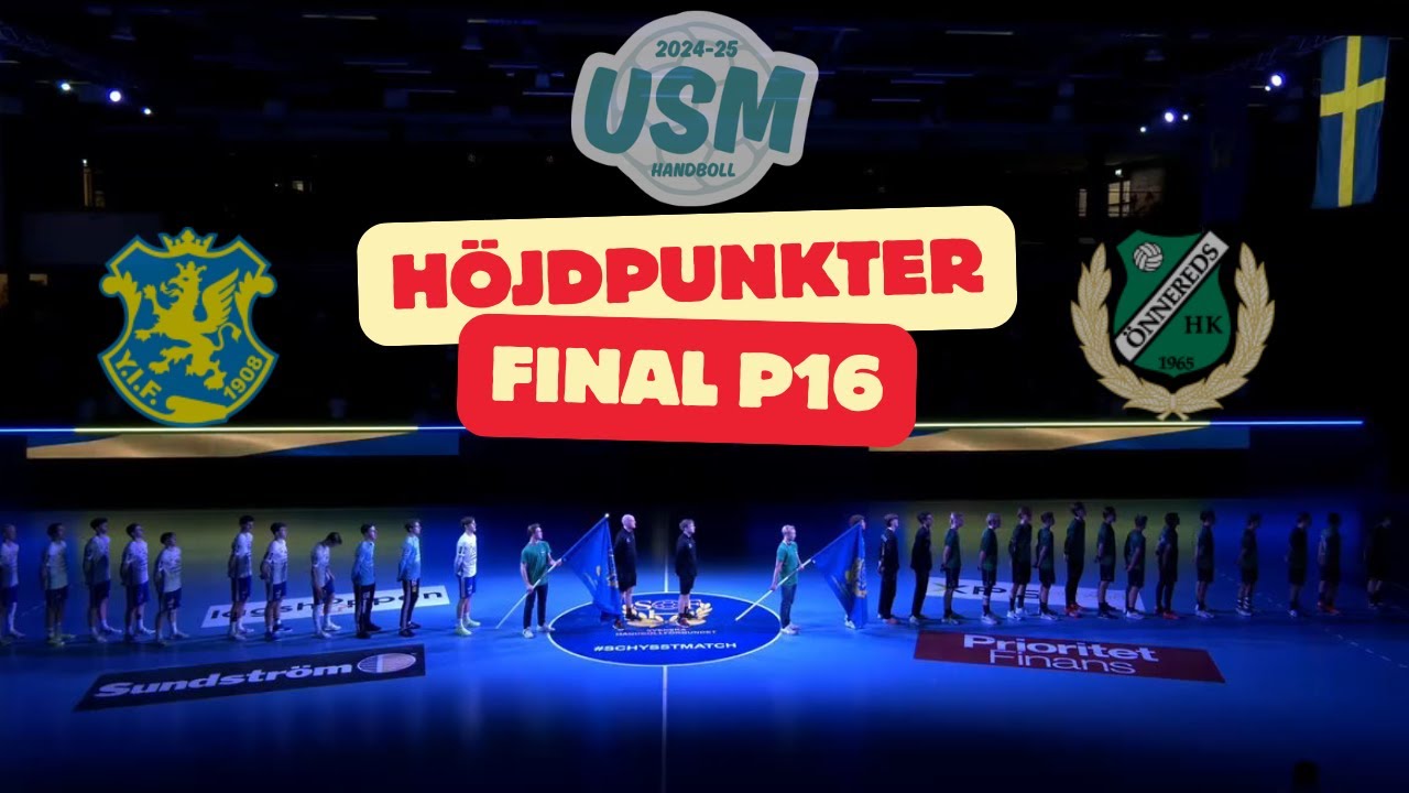 Final - USM P16 | Ystad IF vs Önnereds HK