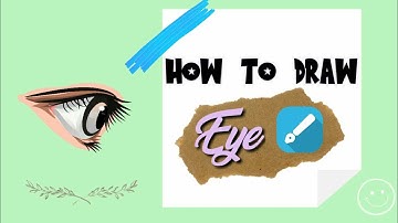 [Infinite Design] Tutorial gambar mata vektor di HP android  | Eye turorial drawing digital