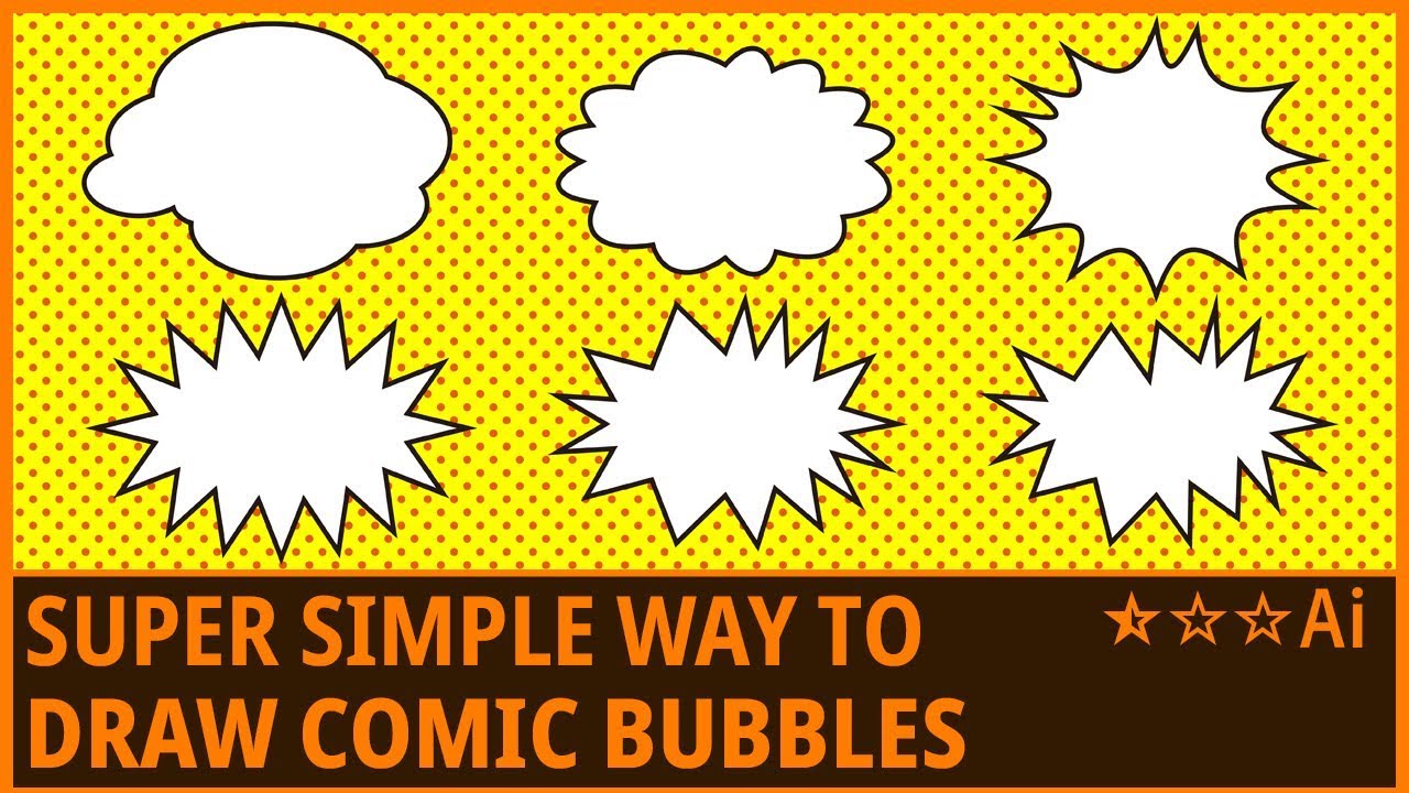 how to make speech bubble illustrator