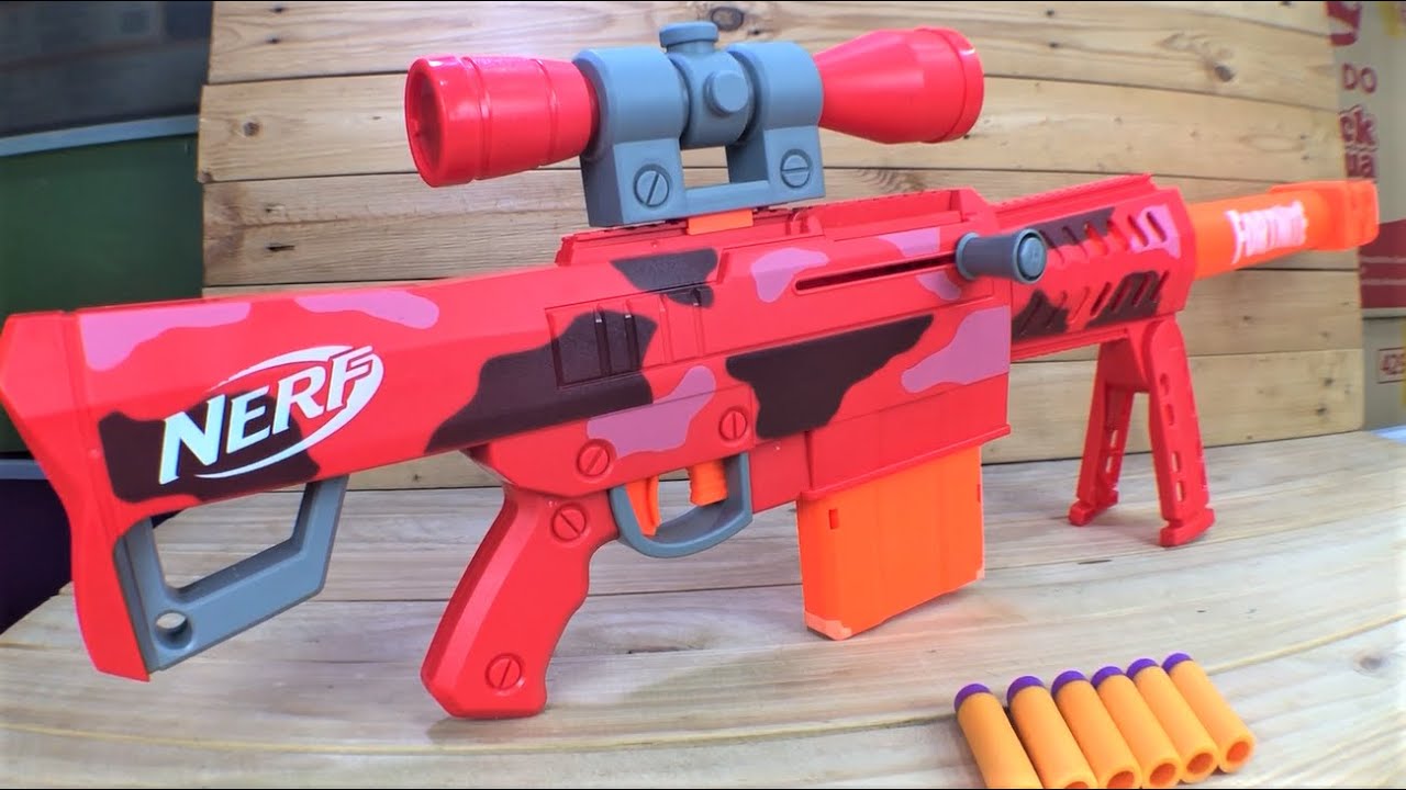 So NERF made a .50 CAL Barrett M82 Sniper Rifle 