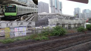 JR East E235 Series [Yamanote Line] Tamachi (JY27) to Osaki (JY24)
