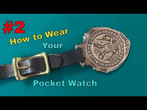 Video: 3 modi per indossare un orologio da tasca con i jeans