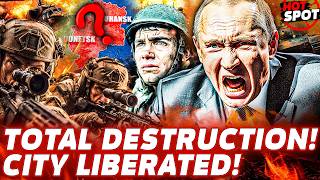 🔥MASSIVE FRONTLINE SURGE! UKRAINE ENTERS DONETSK?! NIGHT OF TERROR FOR RUSSIA! TOTAL PANIC!|HOT SPOT