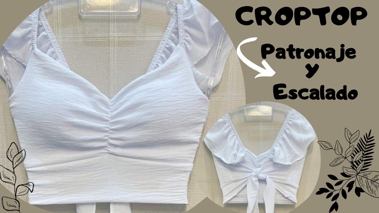 Como hacer un CROPTOP en Varias Tallas / Mira que facil es de hacer