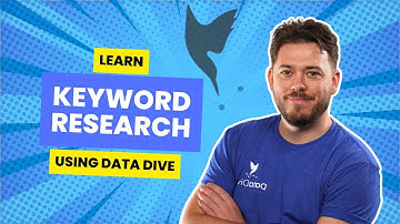 Amazon Keyword Research using Data Dive (2024)
