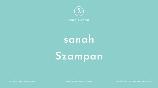 sanah - Szampan (Karaoke/Instrumental)